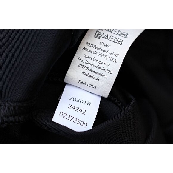 Spanx SpanxShape Faux Patent Leather Leggings in Black, 20301 R - Medium - Picture 9 of 9